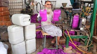 Oil Cans  Unbelievable Technique Of Making Oil Cans In Local Factory