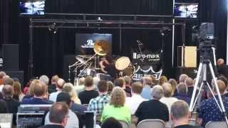 Todd Sucherman - Master Class on Rebeats Chicago Drum Show 2015 - amazing drum solo