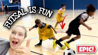 Futsal is more fun than soccer  Soccer players U10  Family Daylife