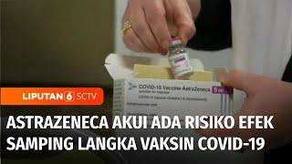 Heboh AstraZeneca Akui Vaksin Covid-19 Miliknya Sebabkan Efek Samping Langka  Liputan 6