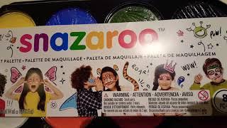 Snazaroo face paint 18ml set of 8