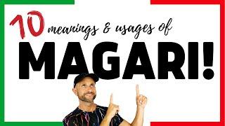 How to Use MAGARI in Italian - Using Italian MAGARI Meaning of MAGARI Italian