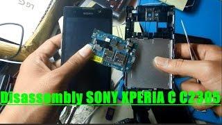 Disassembly SONY XPERIA C C2305