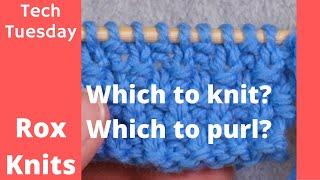 How to Read Your Knitting Basic Stitches  Technique Tuesday