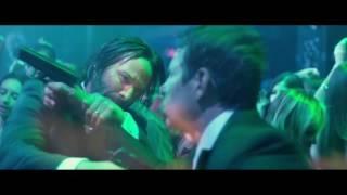 John Wick - 2014 Fight scene in Red Circle Night Club HD