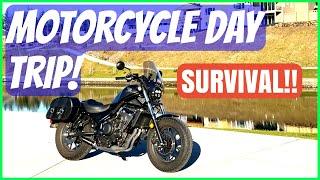 Everything I Take On A Motorcycle Day Trip - How To SURVIVE