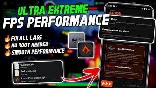 Max 90 - 120 FPS  Enable Ultra Extreme Fps Performance  Stable Fps & Performance  No Root