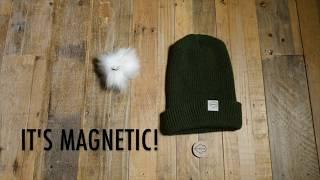 How to Attach a Namakan Faux Fur Puff to a Hat