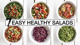 7 EASY + HEALTHY SALADS FOR EVERY DAY OF THE WEEK  Fablunch