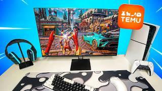 I Built The Best Console Gaming Setup Using TEMU