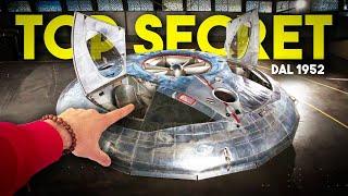 The UFO locked in a hangar in Ohio - UFO in America