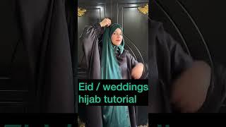 Eid special hijab tutorial  #eidspecial #hijab #hijabtutorial #viral