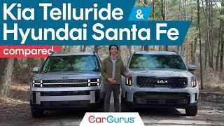 2024 Kia Telluride vs 2024 Hyundai Santa Fe