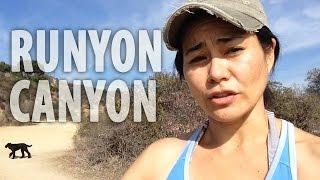 HIKING AT RUNYON CANYON   Los Angeles