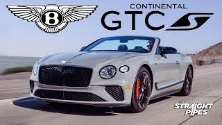 $400000 LUXURY ROCKET 2023 Bentley Continental GTC S Review