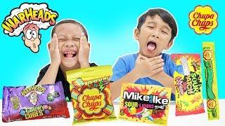 Ziyan Makan Permen Asem - Sour Candy Challenge