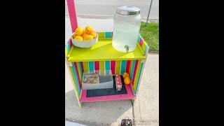 Folding lemonade stand   4K