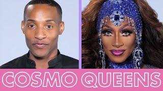 Drag Race Contestant Jaida Essence Hall Creates a Royal Blue Drag Look Fit 4 a Queen  Cosmo Queens