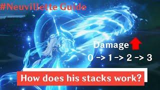 Neuvillette passive stacks comparison  Neuvillette Guide  Genshin Imapct