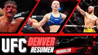 RESUMEN MAMALON UFC DENVER  Namajunas VS Cortez