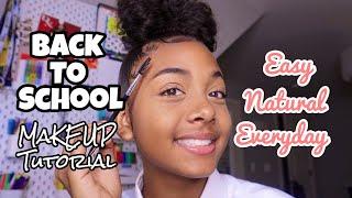 GRWM Natural Back To School Makeup Tutorial  LexiVee03