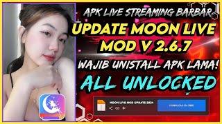 Apk Livestream Bar-bar  Update Moon Live Mod All Unlock Room Host Disini Terlalu Bar-bar 2024