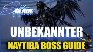 Stellar Blade Unbekannter Naytiba besiegen EASY BOSS GUIDE