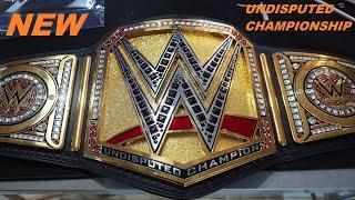 New WWE UNDISPUTED CHAMPIONSHIP replica belt Custom