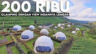 CAMPING MEWAH TAPI MURAH?  Glamping Hits Untuk Liburan Juga Healing  Review Lembah Indah Malang