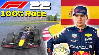 F1 2023 Mod - Lets Defend Verstappens World Title #8 100% Race Spain