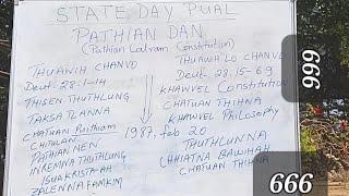 20th Feb 2024 State day pual. Baal pathian nen thuthlung tihngheh ni  Er. Edena.