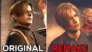 Resident Evil 4 Remake vs Original - Leons One Liners & Memes Comparison 2005 Vs 2023