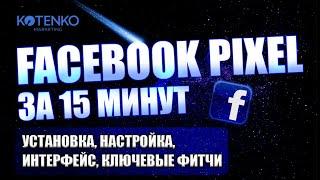 Facebook Pixel обзор и мануал установка настройка интерфейс фитчи фейсбук пикселя #metapixel