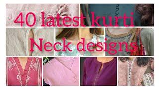 40+ kurti neck design  new neck design gale ki design #kurtineckdesign #kurtineckdesigns