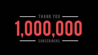 1000000 Subscribers - Merecordslabel