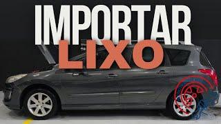 Andamos a importar LIXO ?? - PEUGEOT 308 HDI que BATEU NUMA PAREDE #2