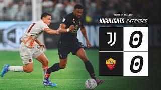 EXTENDED Highlights  Juventus 0-0 Roma  Serie A