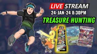 Treasure Hunting Live Chasing Cards & Giveaways