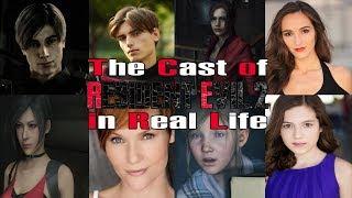 The Cast of Resident Evil 2 Remake 2019 in Real Life