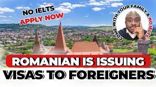 Romanian  Visa Update 2024 Romanian Government Scholarship Romania Work Permit update 2024