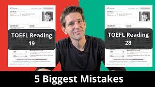 TOEFL Reading 5 Mistakes You MUST Avoid