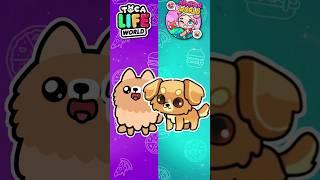 Pets from Toca Boca VS Avatar World.Which  is Better?#avatarworld #avatarworldgame #genderswap