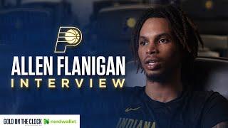 Indiana Pacers Pre-Draft Workouts Allen Flanigan 1-on-1 Interview June 18 2024