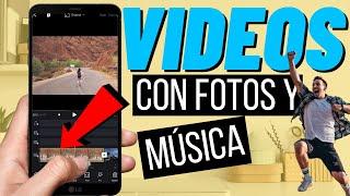 COMO HACER VIDEOS CON FOTOS Y MUSICA 2023 EN TU ANDROID O IPHONE