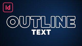 How to Outline Text in InDesign