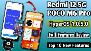 Redmi 12 5G HyperOS 1.0.5.0 New Update Full Features Review Top 10+ New Features Install in India