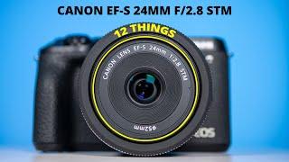 Canon 24mm f2.8 Lens Review - 12 Things