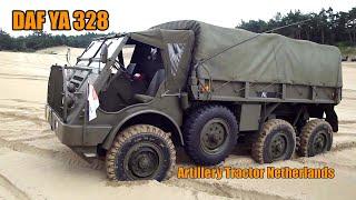 Old Truck DAF YA 328 Artillery Tractor Netherlands
