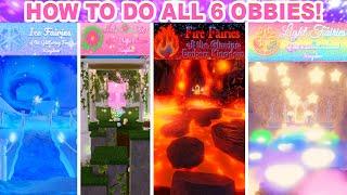 HOW TO COMPLETE ALL 6 ELEMENTAL OBBYS In CAMPUS 3 In Royale High Roblox
