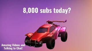 Hitting 8.2k Subs Tonight Join Chat Sub if Your New #rocketleague #shorts #gaming
